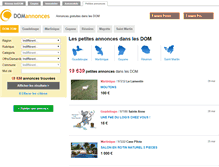 Tablet Screenshot of domannonces.com